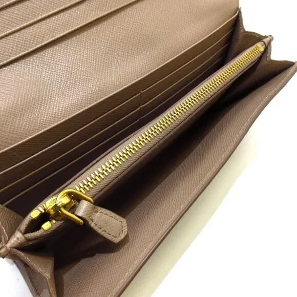 Auth Prada - Pink Beige Saffiano #149324P18B - Picture 3 of 10